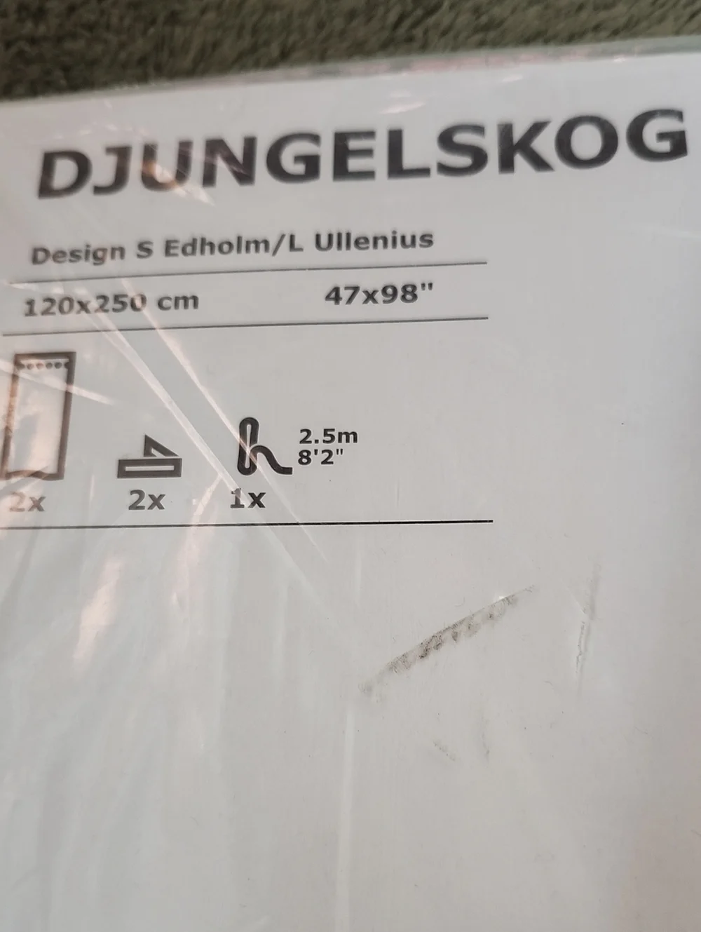 IKEA  NEW. Still In Package.  Curtains